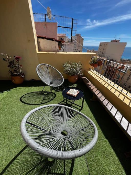 Private Sun Terrace Amazing View Alicante Exterior foto