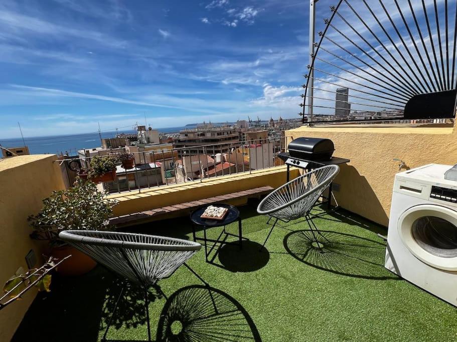 Private Sun Terrace Amazing View Alicante Exterior foto